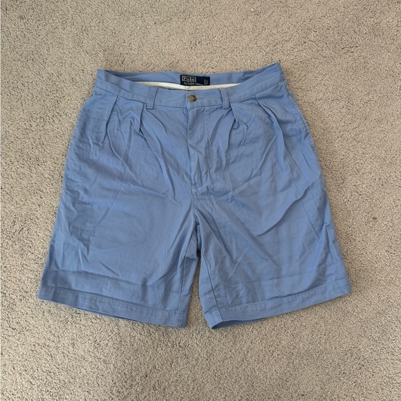 Polo Pleated Shorts - Picture 1 of 4